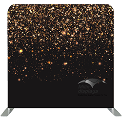 Schwarz mit Lichtpunkten